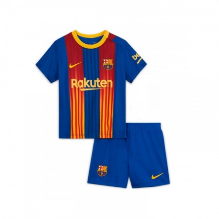 Koszulka FC Barcelona Dziecięcy El Clasico Koszulki Piłkarskie 2021 Krótki Rękaw